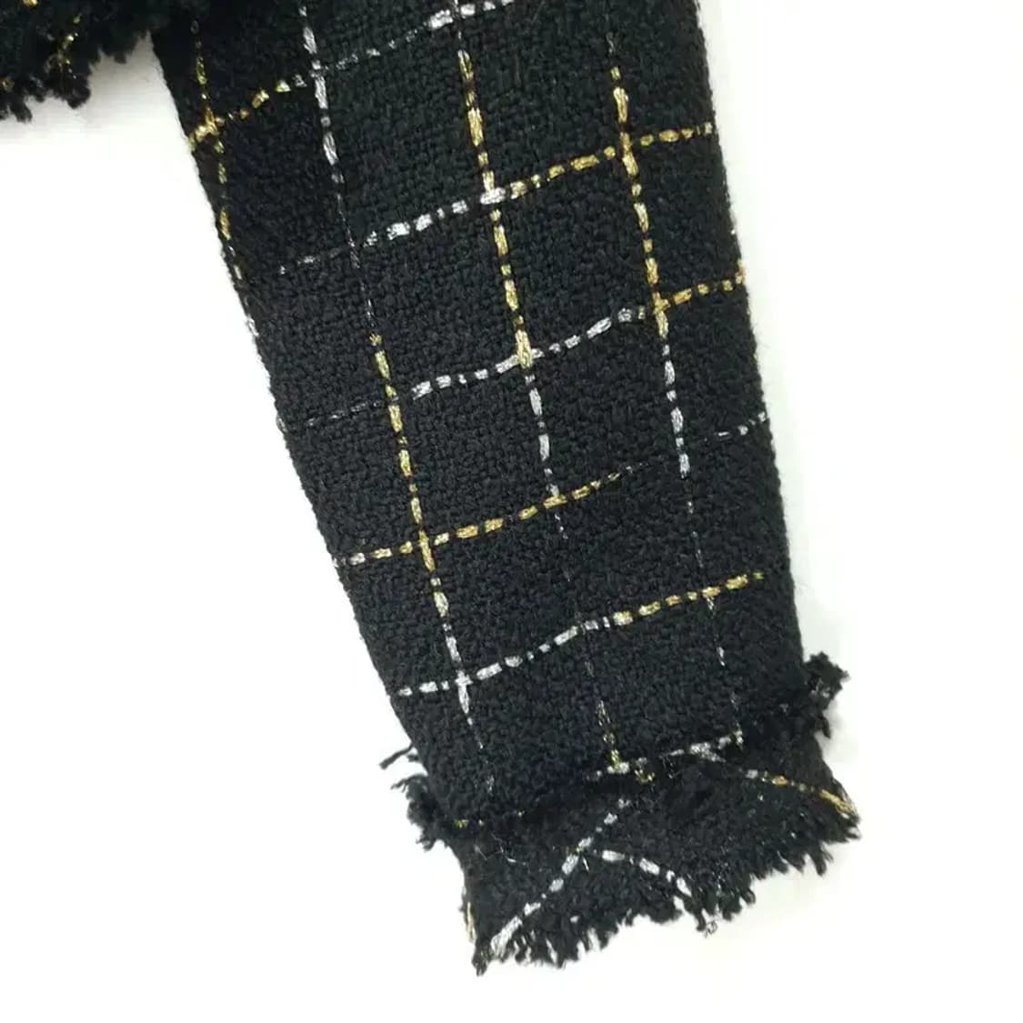 여성 트위드 오픈 자켓 M_M1040 상품이미지4