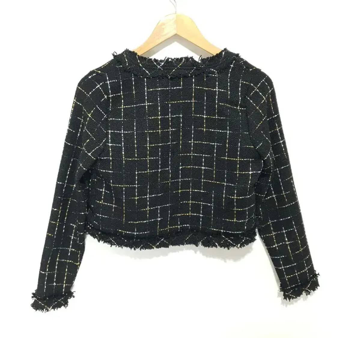 여성 트위드 오픈 자켓 M_M1040 상품이미지5