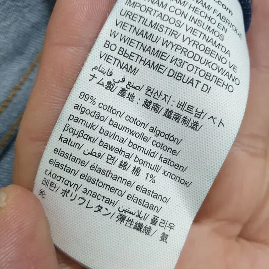 캘빈클라인 미드라이즈 슬림핏 크롭 데님 팬츠  28_M1046 상품이미지8