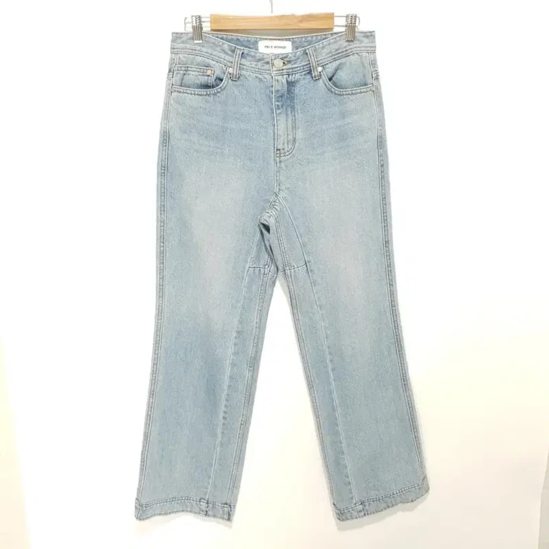 피스워커 사이드 슬립 뉴 와이드 데님 팬츠 S 78_M1049 상품이미지1