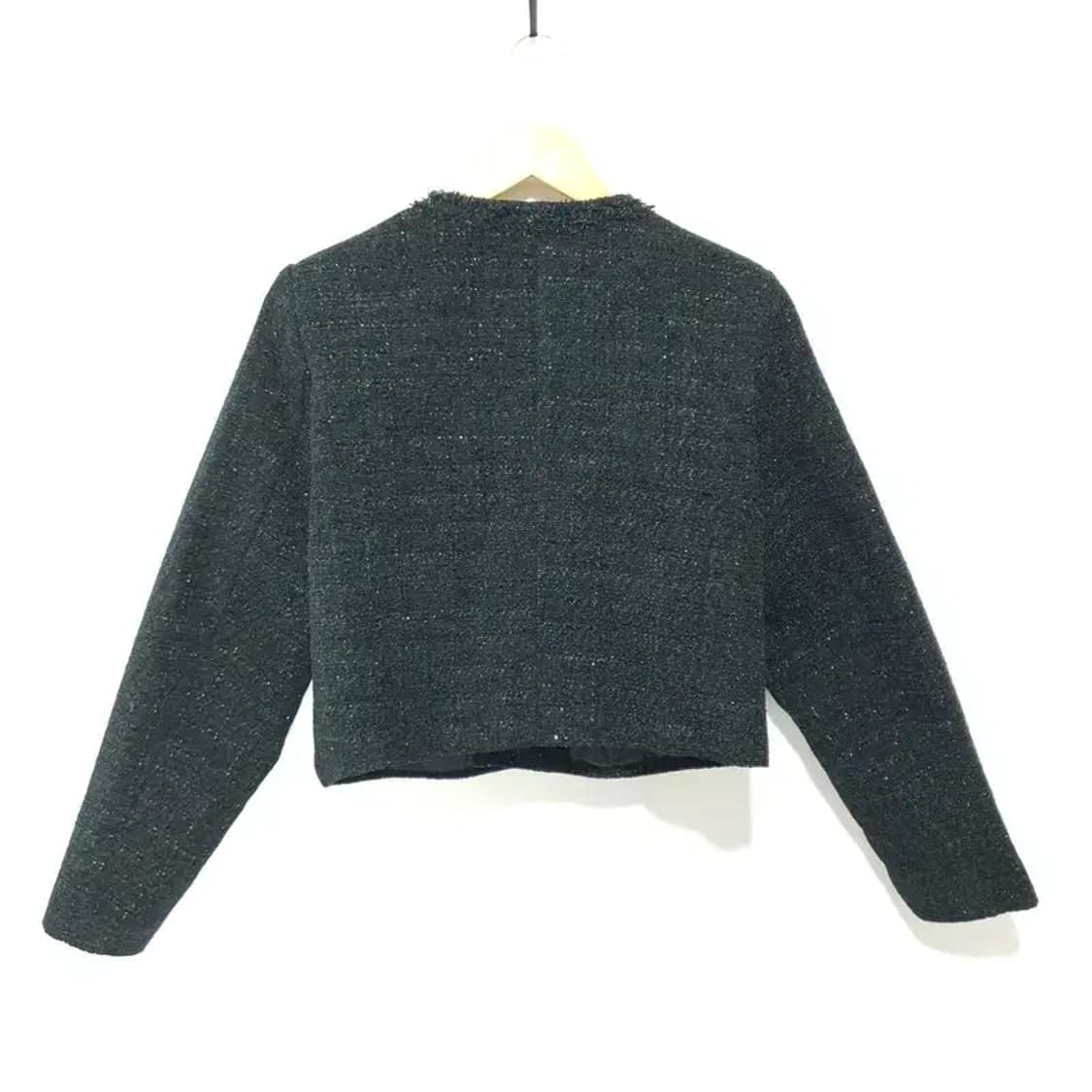 리리앤코 트위드 논버튼 누빔 자켓 3_M1041 상품이미지5