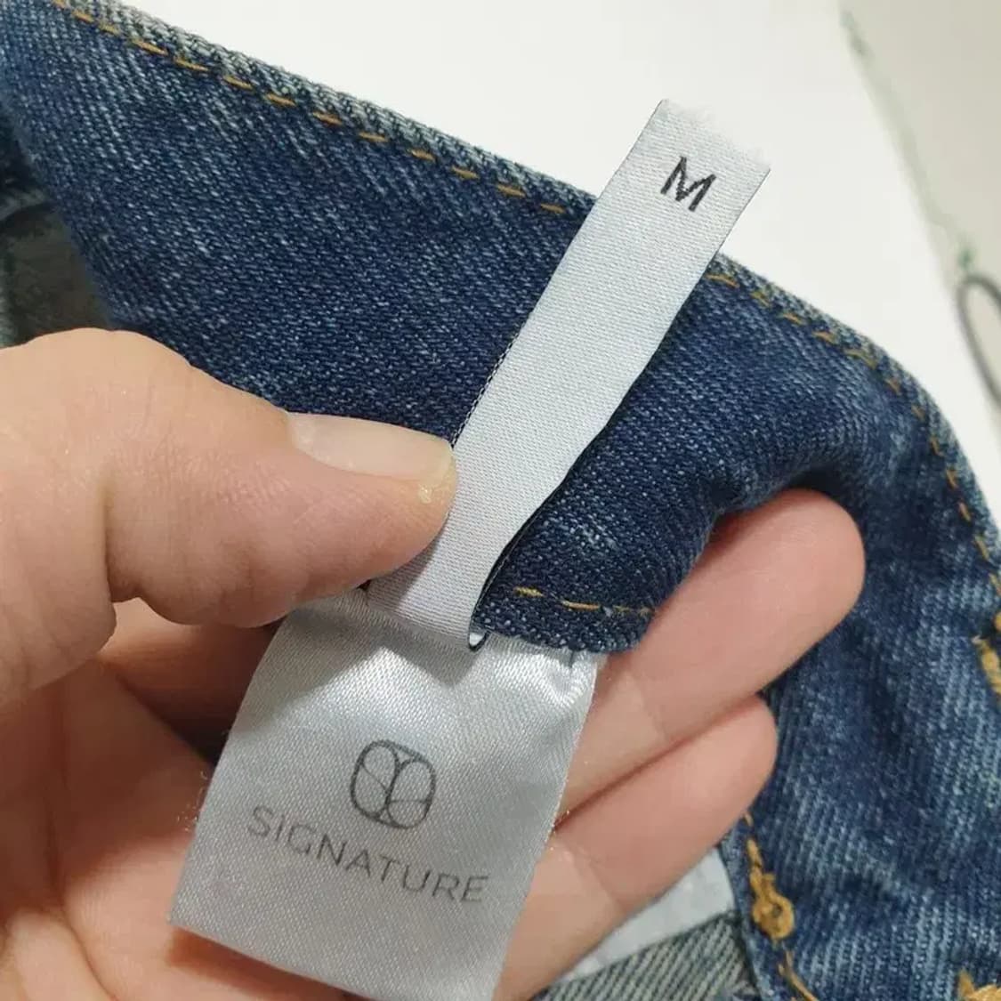시그니처 남성 부츠컷 데님 팬츠 M_M1051 상품이미지6