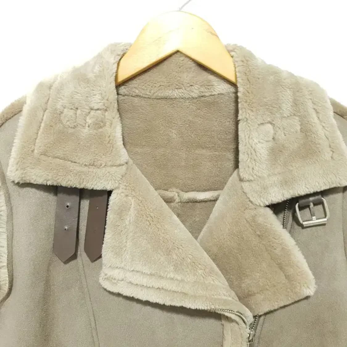 여성 무스탕 자켓 F_W0253 상품이미지2