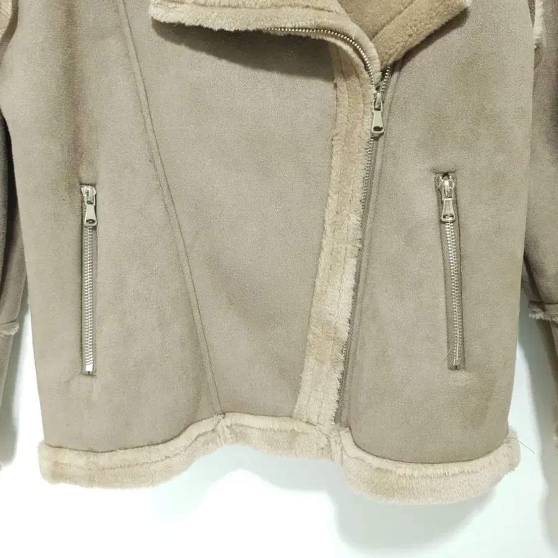 여성 무스탕 자켓 F_W0253 상품이미지3