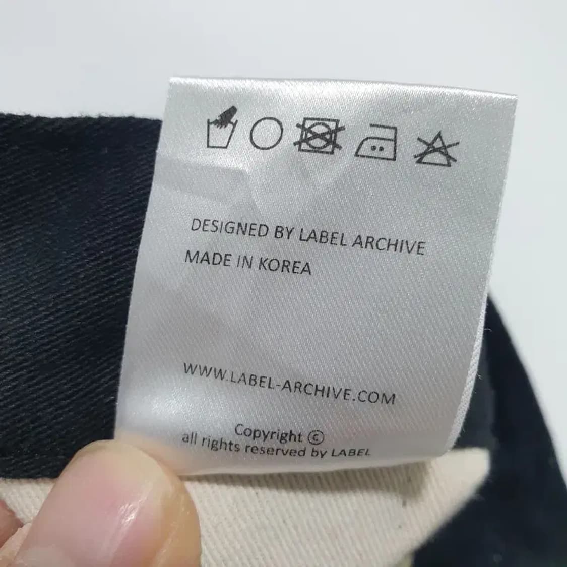 라벨아카이브 버클 와이드 팬츠 3_M1063 상품이미지9