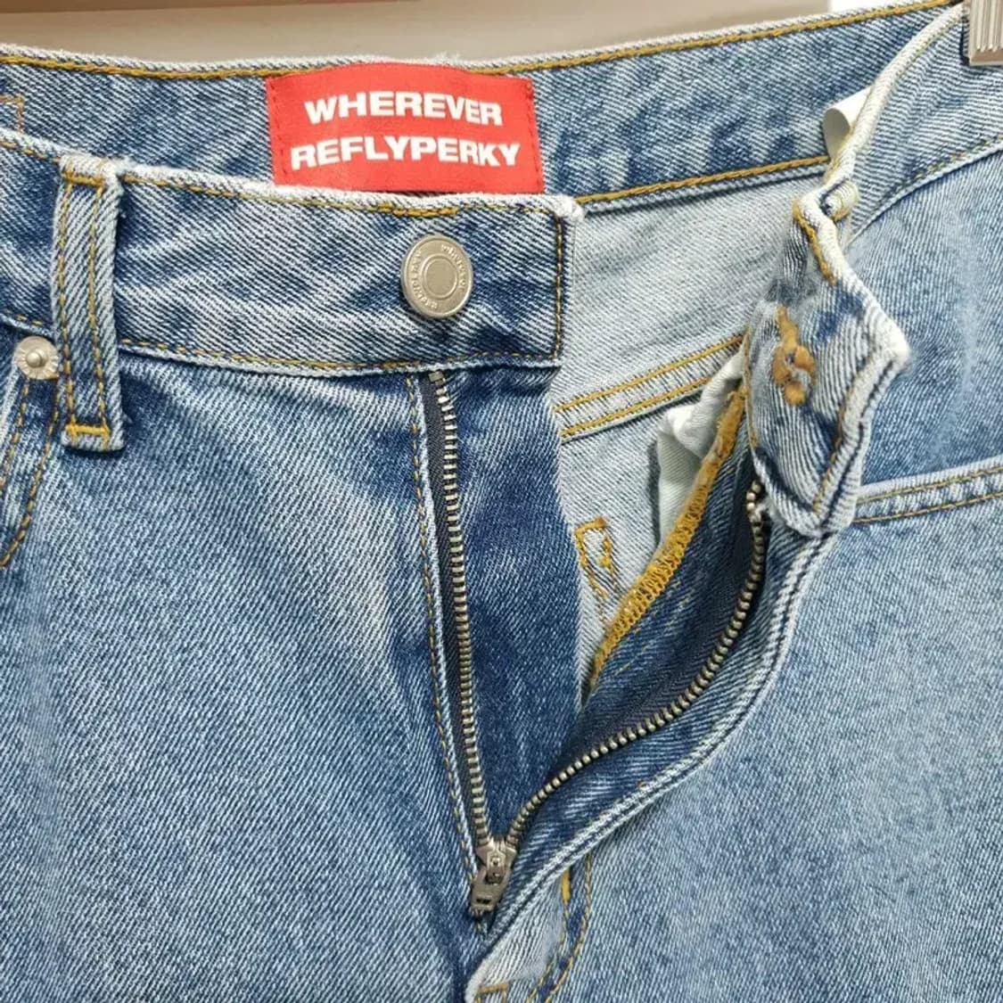 리플라이퍼키 데님 팬츠 S_M1071 상품이미지7