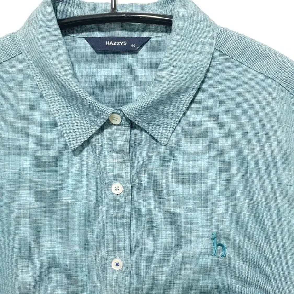 헤지스 린넨 7부 셔츠 90_S1066 상품이미지2