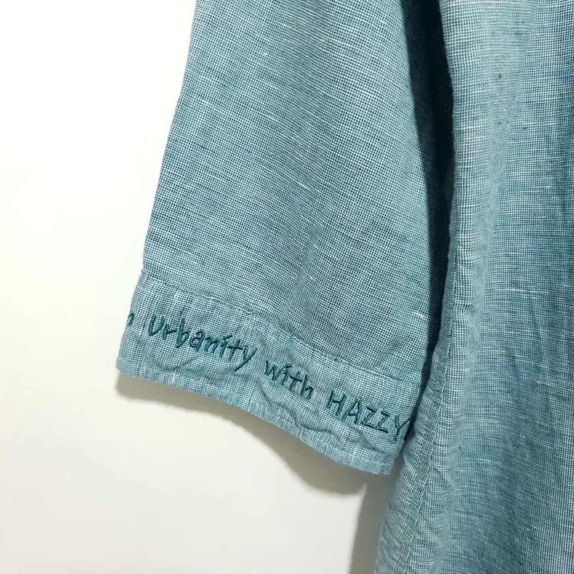 헤지스 린넨 7부 셔츠 90_S1066 상품이미지3