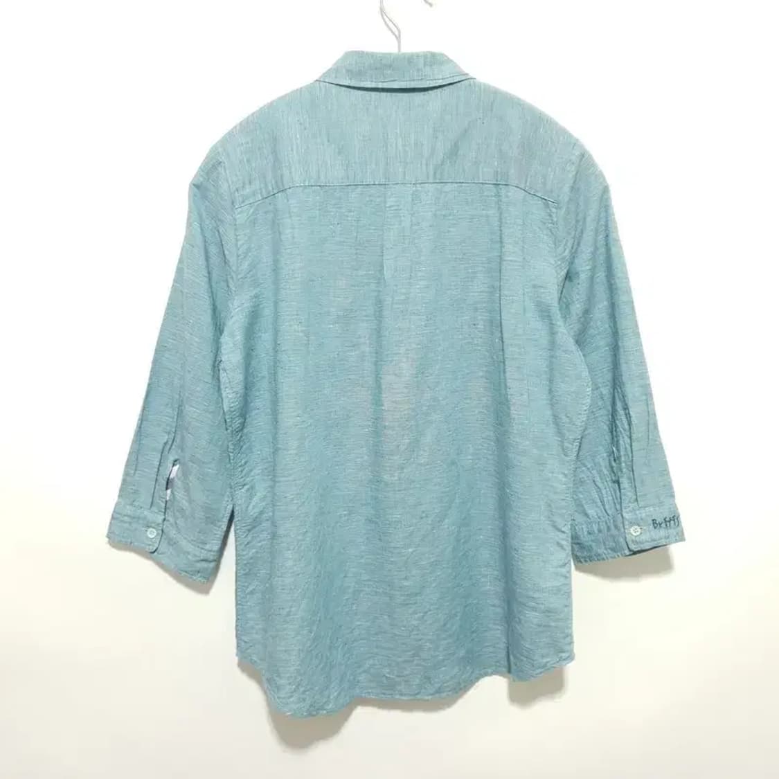 헤지스 린넨 7부 셔츠 90_S1066 상품이미지4