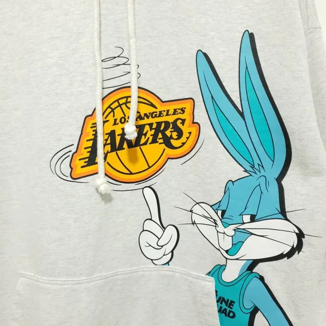 뉴에라 스페이스잼 LA 레이커스 기모 후드티 95_W0262 상품이미지3
