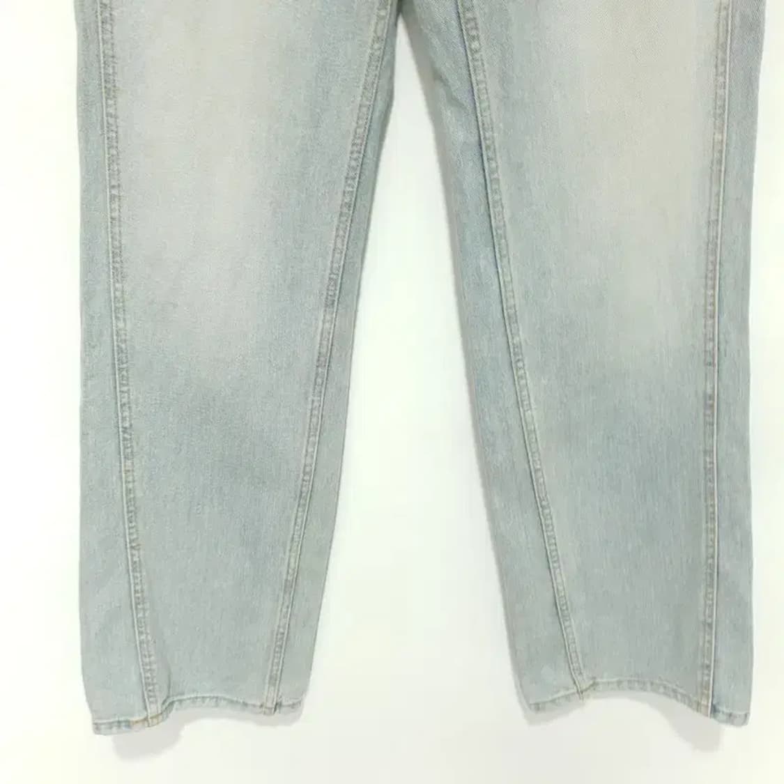 헤인트 여성 더블 스티치 롱 와디드 데님 팬츠 71 M_M1065 상품이미지3