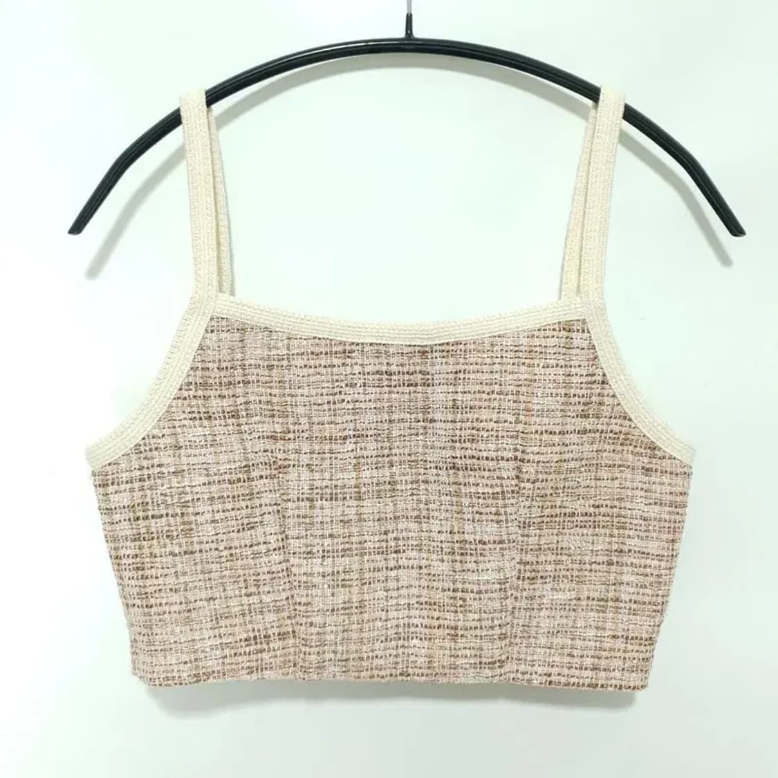 LAB 트위드 크롭 뷔스티에 S_S1068 상품이미지3