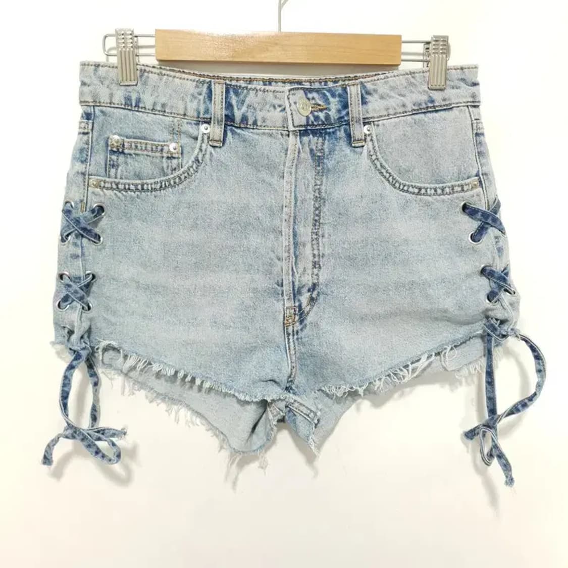 H&M 데님 숏 팬츠 EUR 40_S1074 상품이미지1