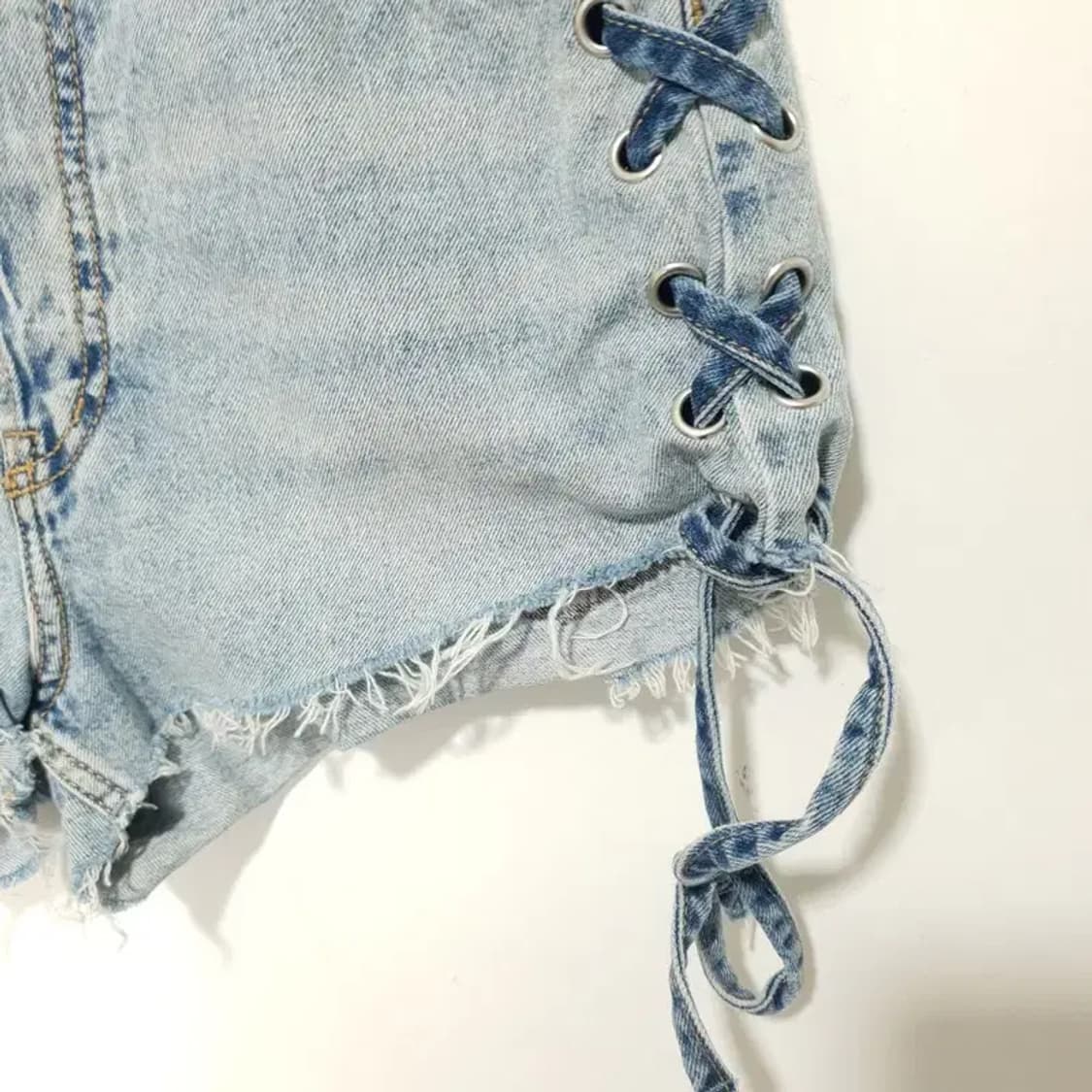 H&M 데님 숏 팬츠 EUR 40_S1074 상품이미지2