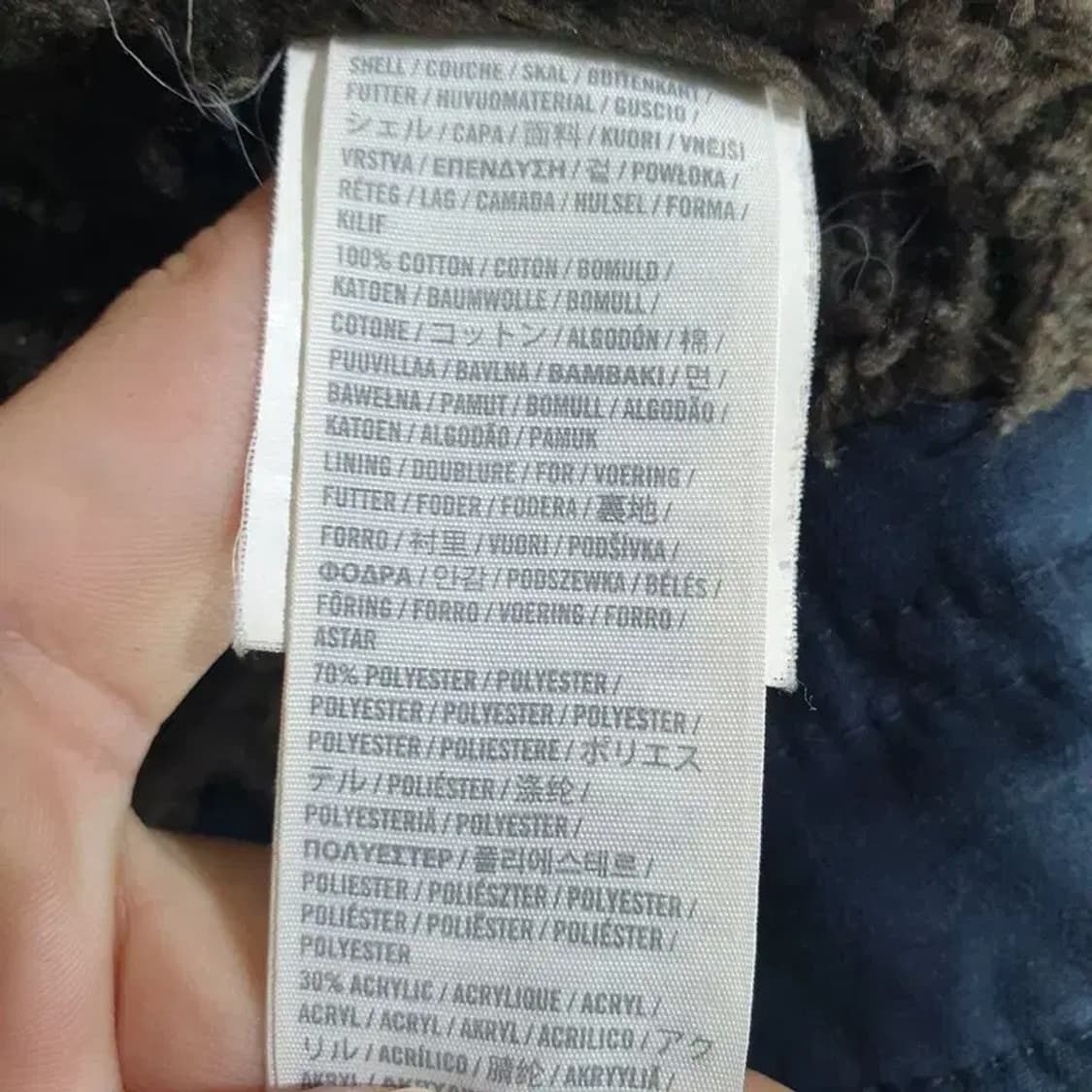 홀리스터 양털 워크 자켓 M_W0259 상품이미지8