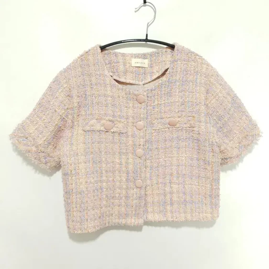 트위드 자켓 F_S1065 상품이미지1