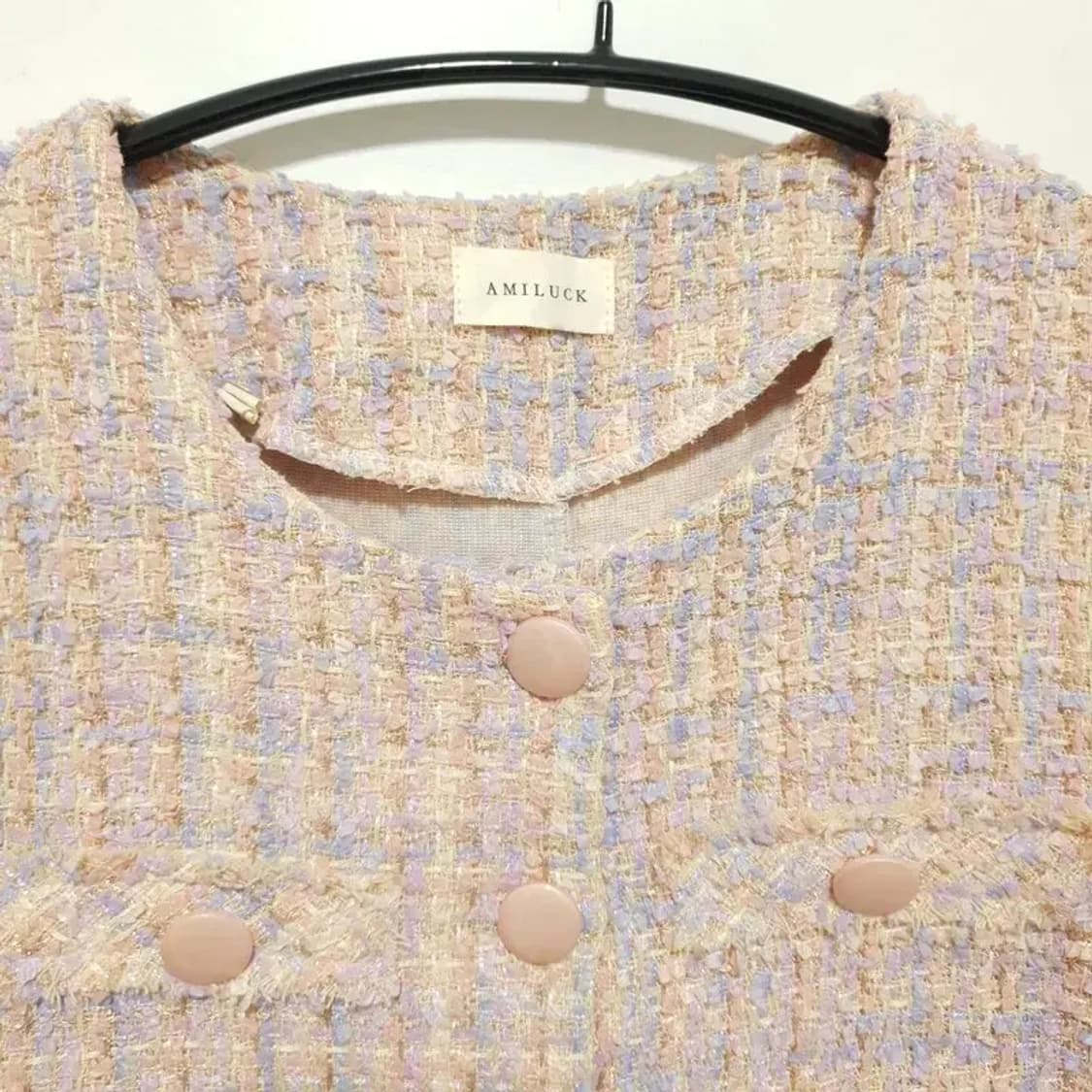 트위드 자켓 F_S1065 상품이미지2