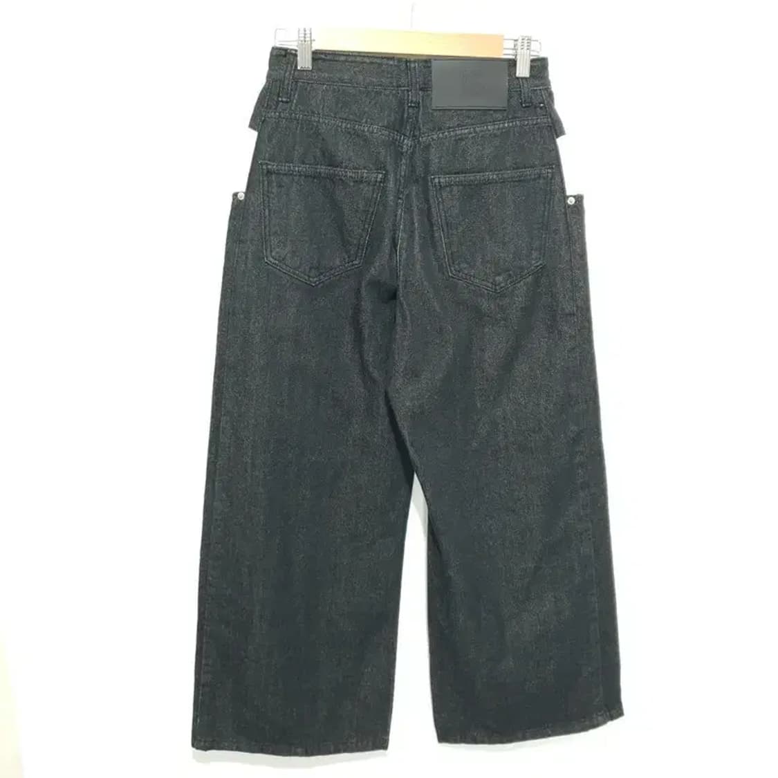 우알롱 데님 와이드 팬츠 M_M1070 상품이미지4