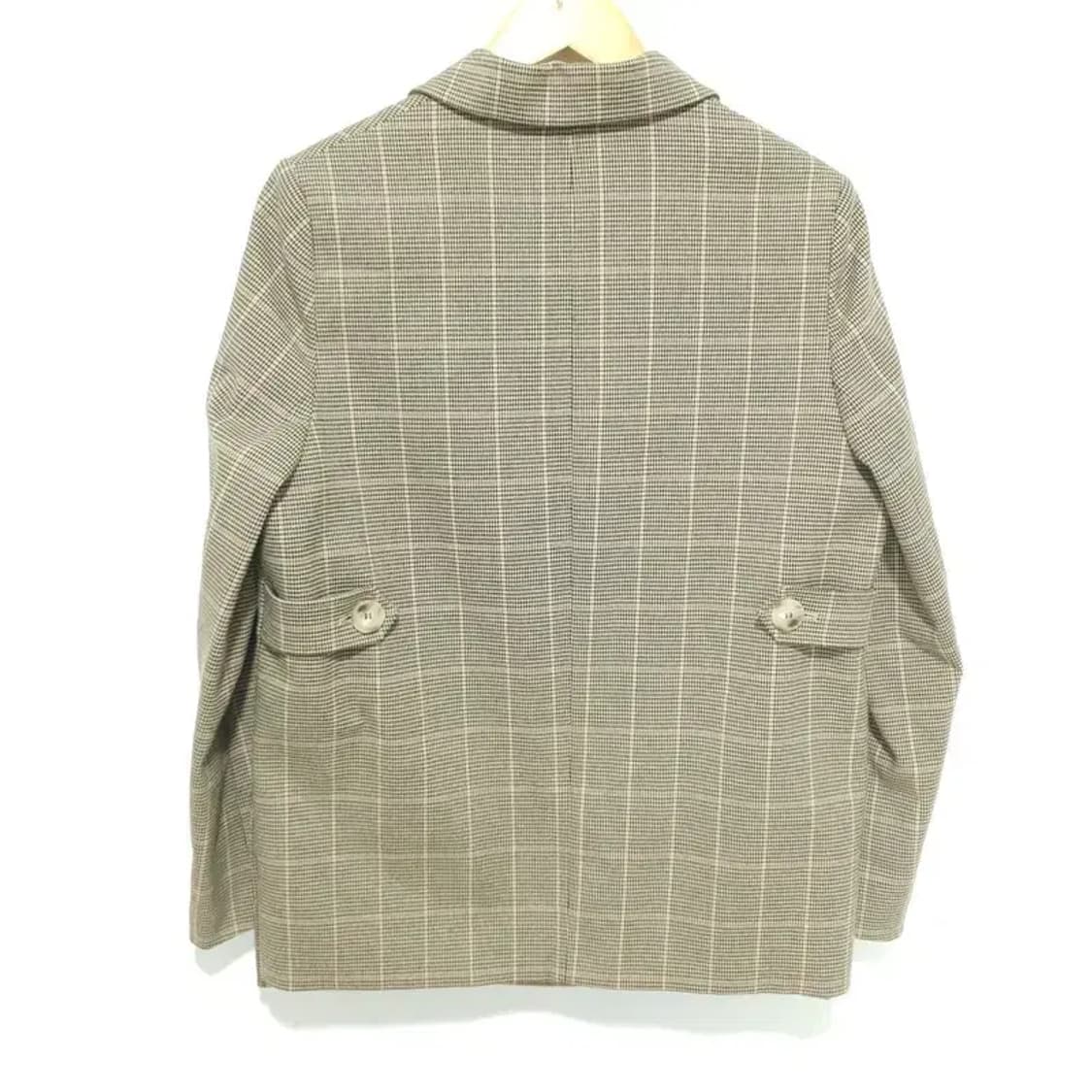 엔오르 여성 체크 자켓 F_M1085 상품이미지6