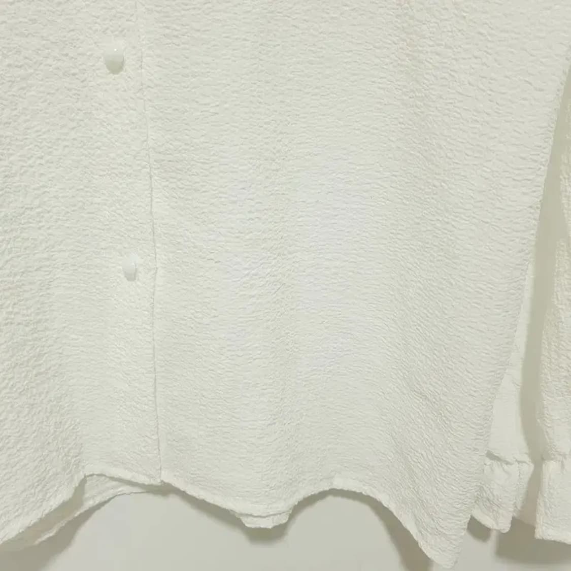 밀 스튜디오 빅카라 프릴 블라우스 F_M1090 상품이미지3