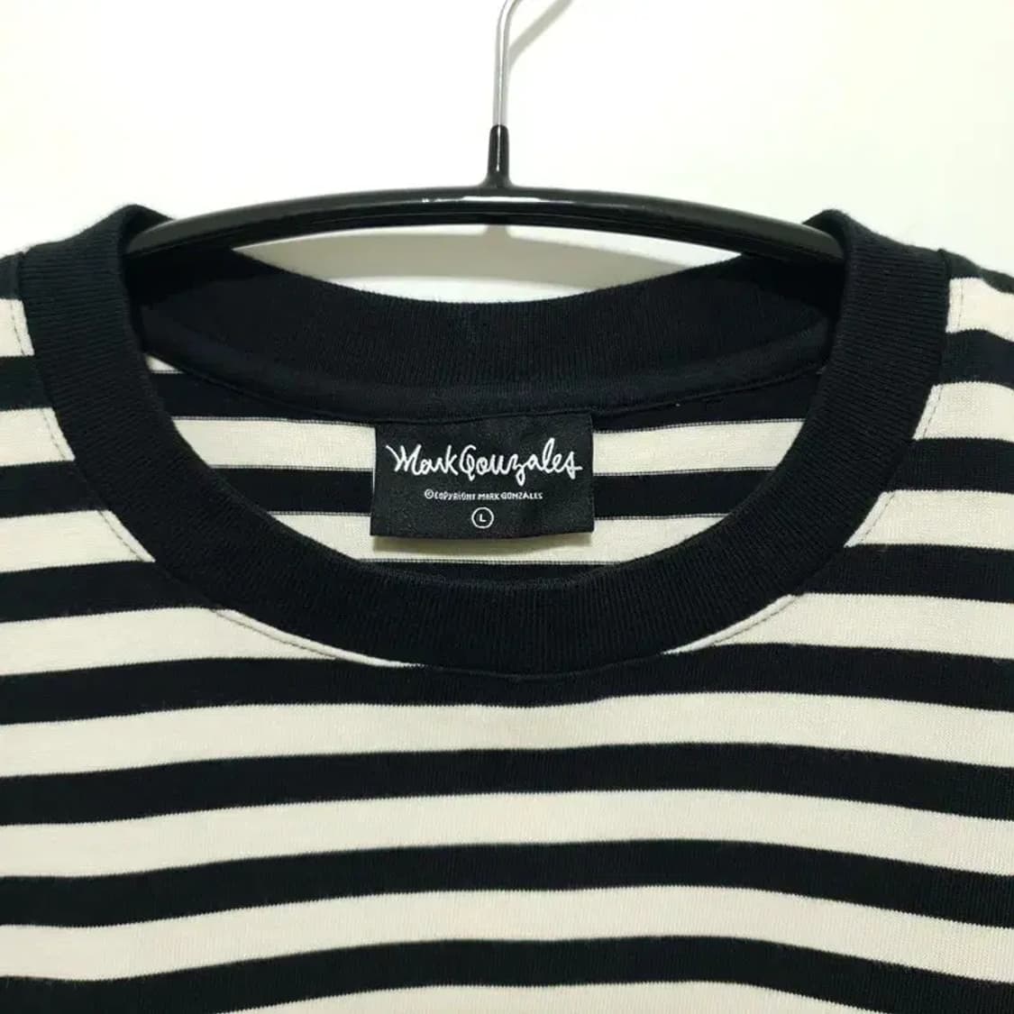 마크곤잘레스 스트라이프 긴팔티 L_M1093 상품이미지2