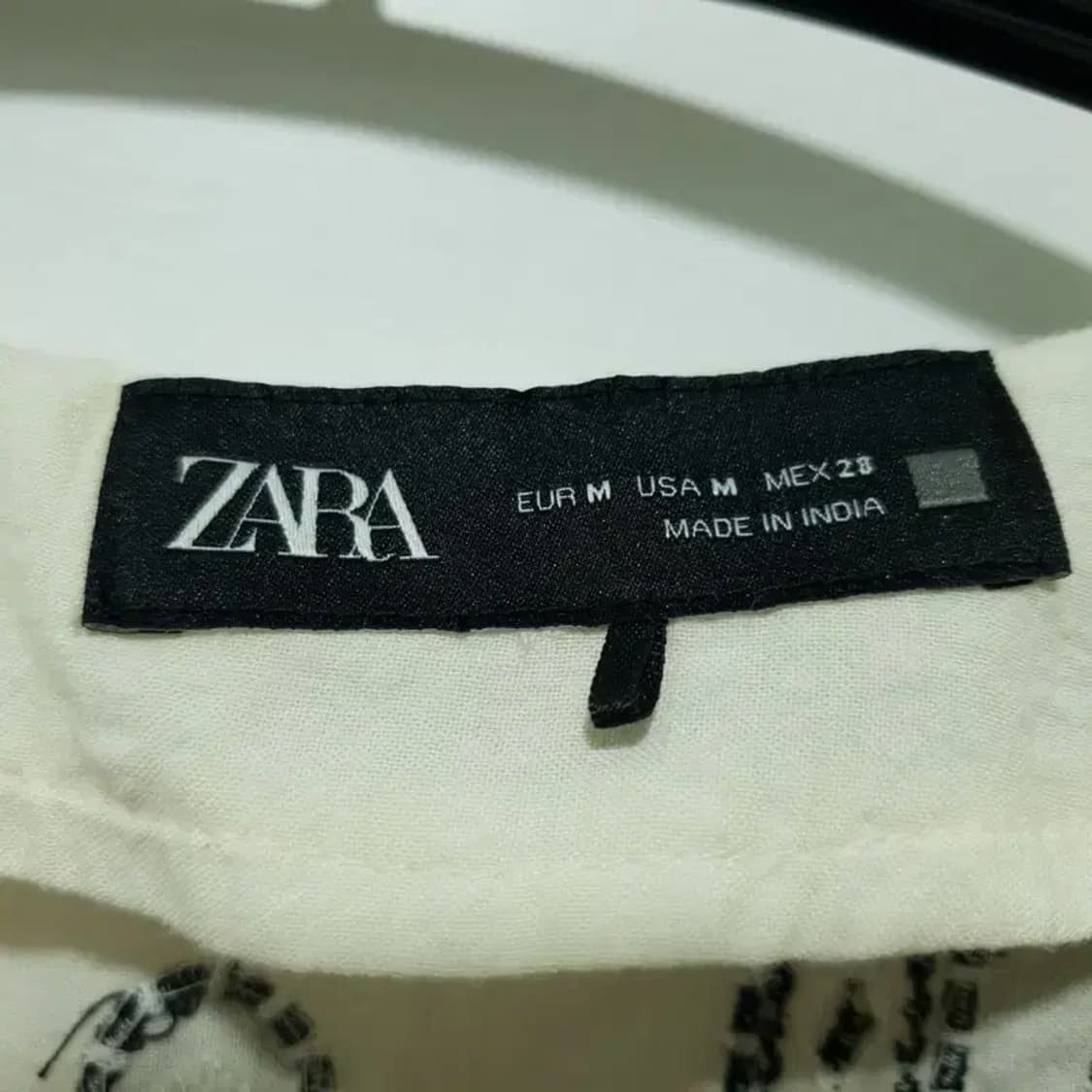 자라 브이넥 에스닉 원피스 M_M1095 상품이미지7