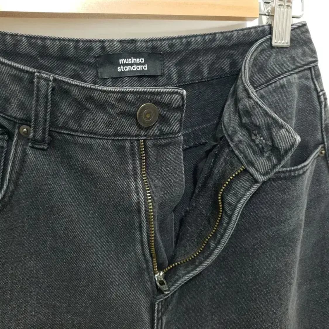 무탠다드 여성 와이드 데님 팬츠 26_M1101 상품이미지5