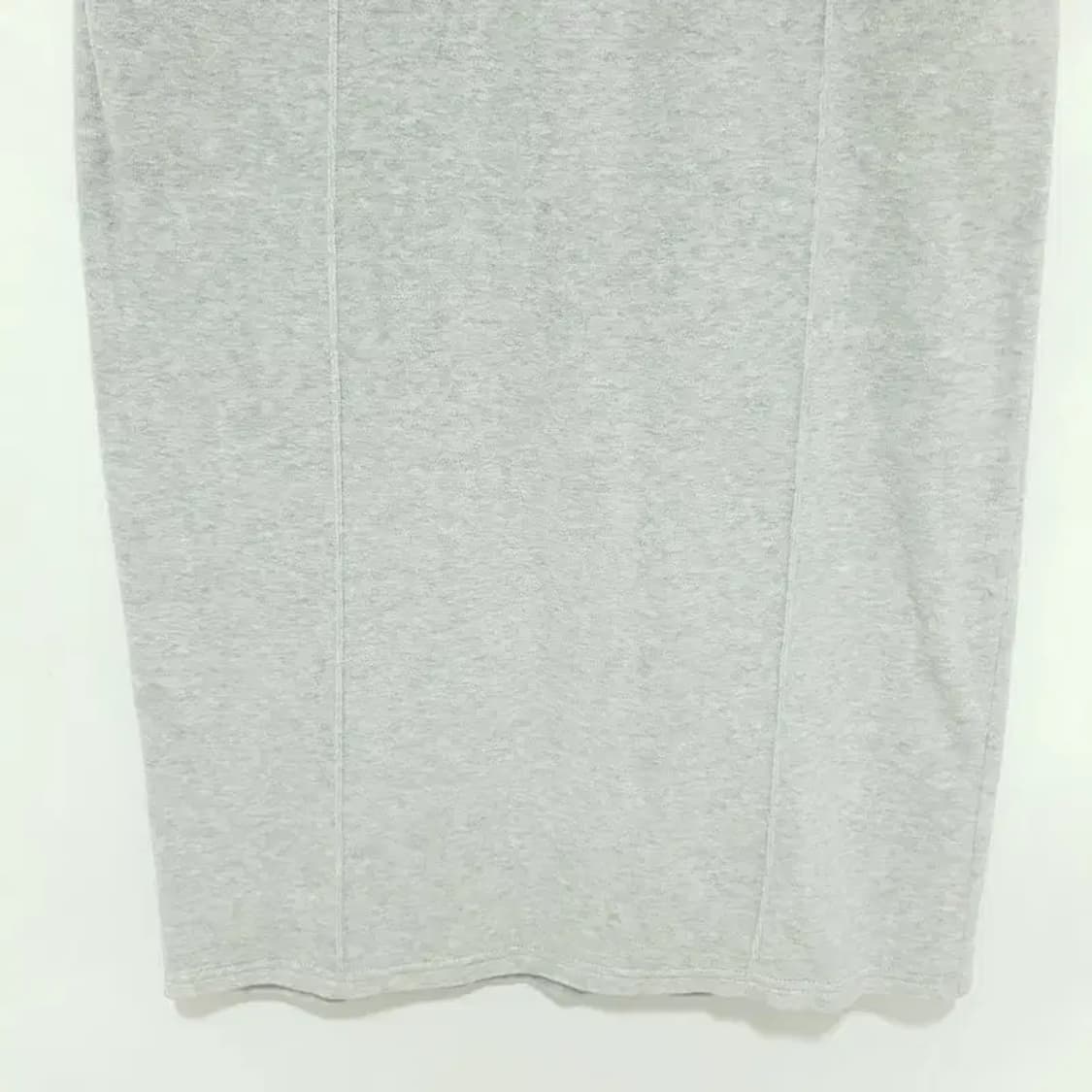 제너럴아이디어 밴딩 벨로아 롱 스커트 S_M1098 상품이미지4