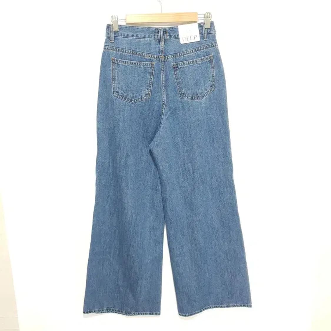DEEP 여성 와이드 데님 팬츠 M_M1103 상품이미지4