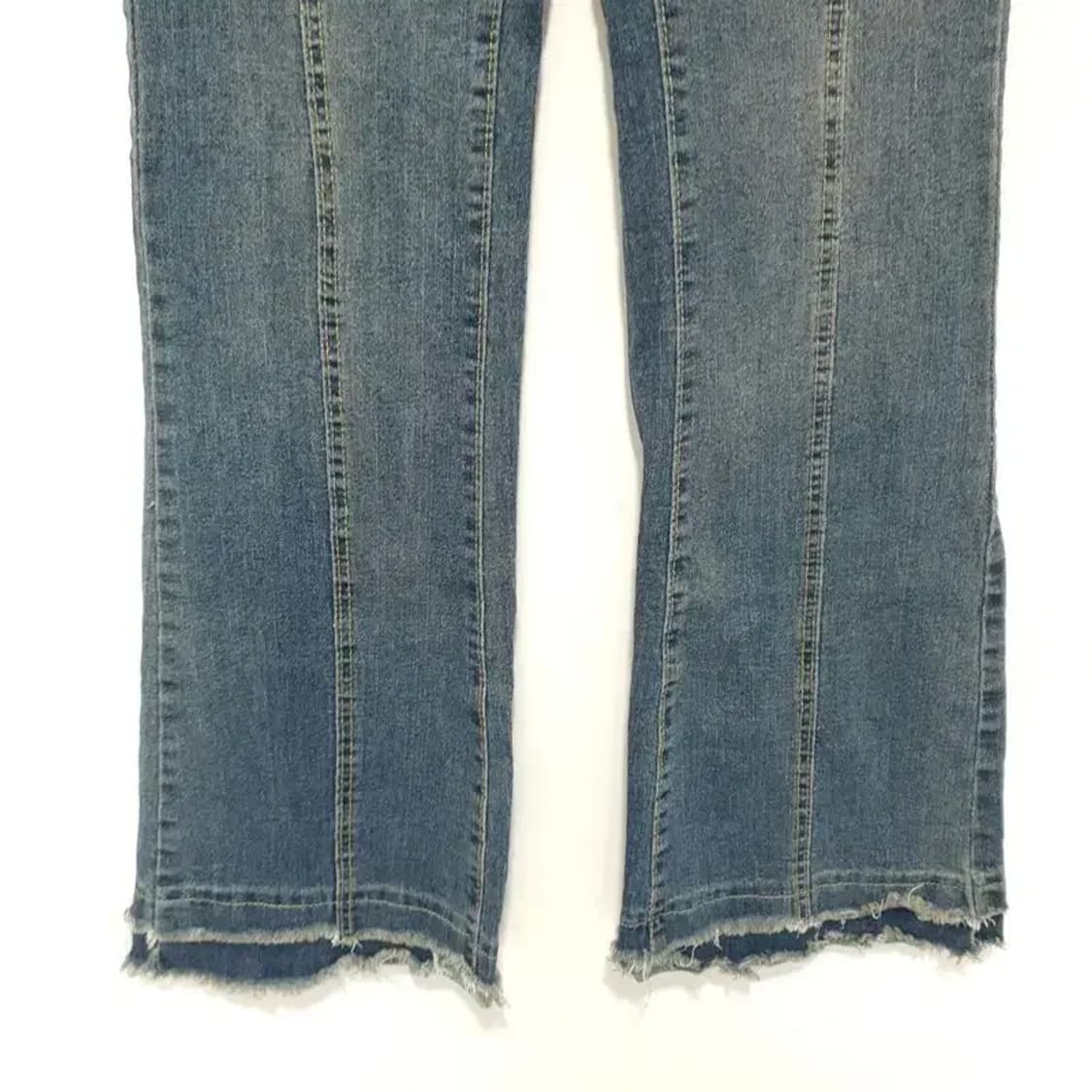 사이드 라인 부츠컷 데님 팬츠 S_M1105 상품이미지3