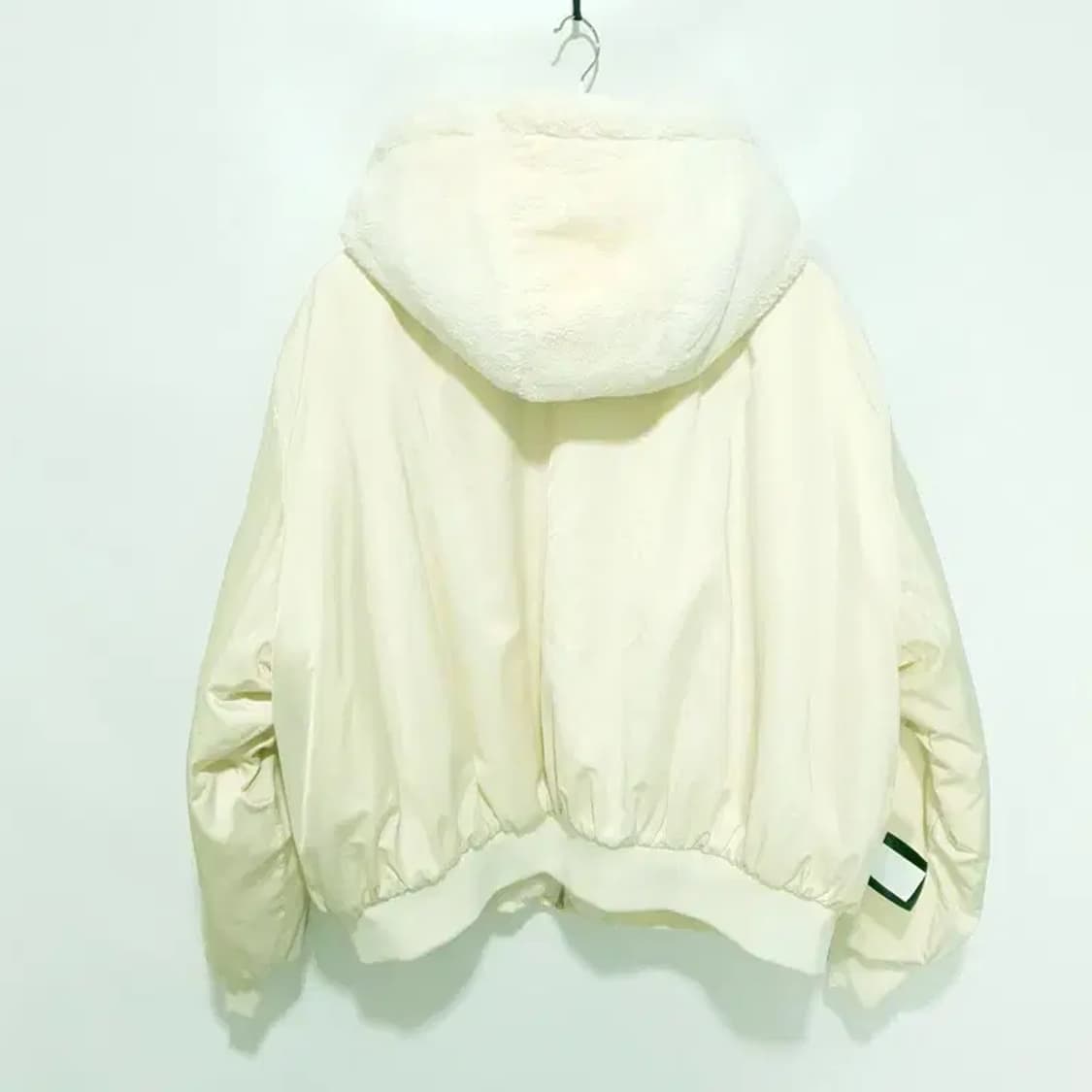 레이디볼륨 리버시블 봄버 퍼 자켓 F_W0270 상품이미지8