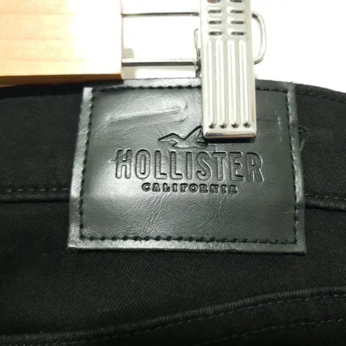 홀리스터 남성 스키니핏 블랙 진 34_M1111 상품이미지7