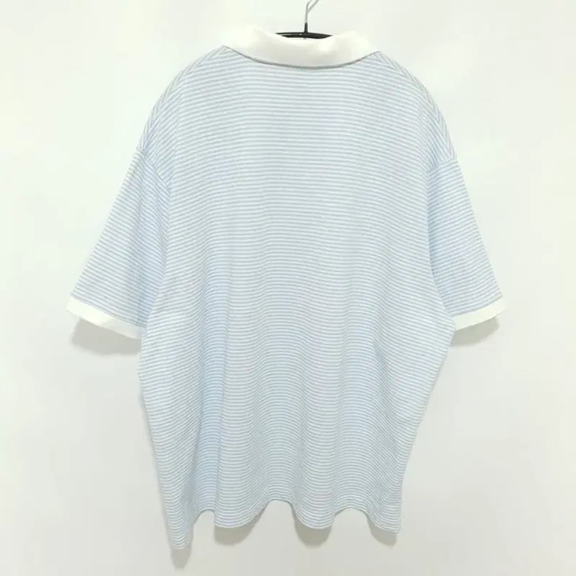 유니클로 JW앤더슨 스트라이프 반팔 카라티 3XL_S1077 상품이미지5