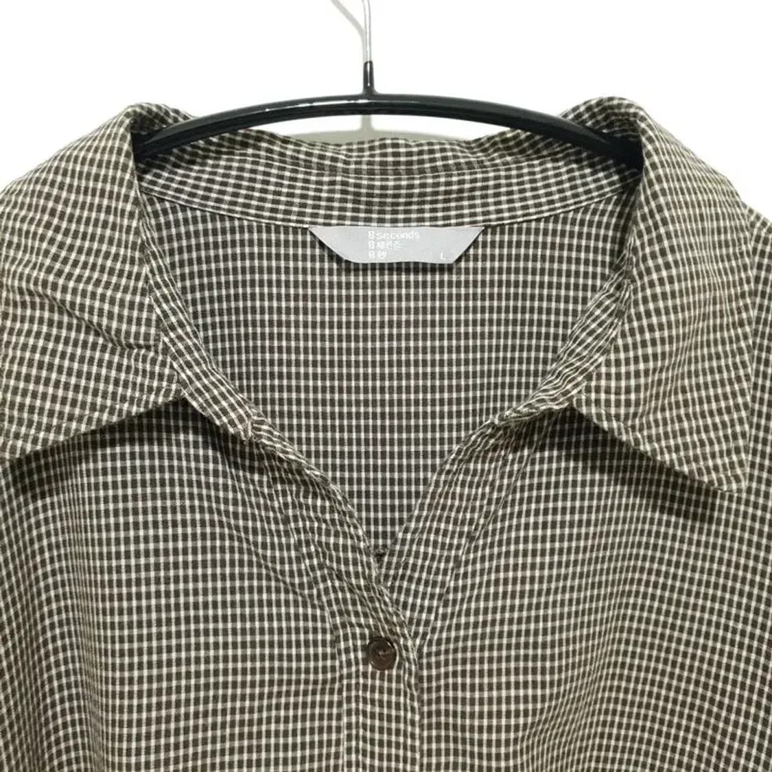 에잇세컨즈 체크 블라우스 L_S1085 상품이미지2
