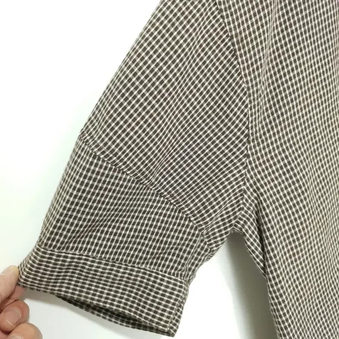 에잇세컨즈 체크 블라우스 L_S1085 상품이미지3