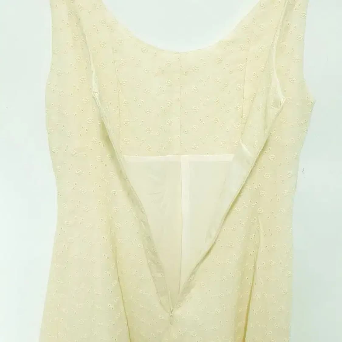 민소매 플라워 자수 롱 원피스 F_S1090 상품이미지6