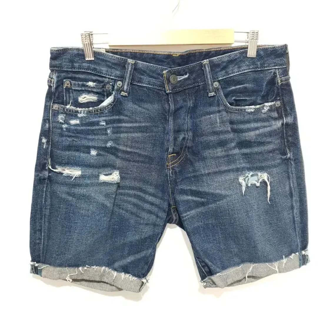 아베크롬비 데님 5부 팬츠 32_S1111 상품이미지1