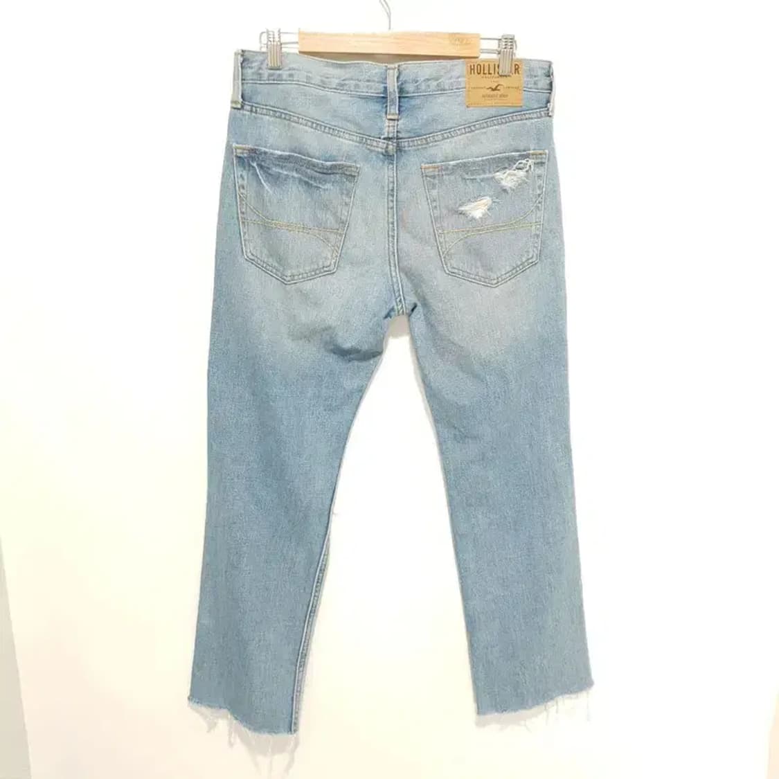 홀리스터 남성 슬림 스트레이트 핏 데님 팬츠 31_S1117 상품이미지5