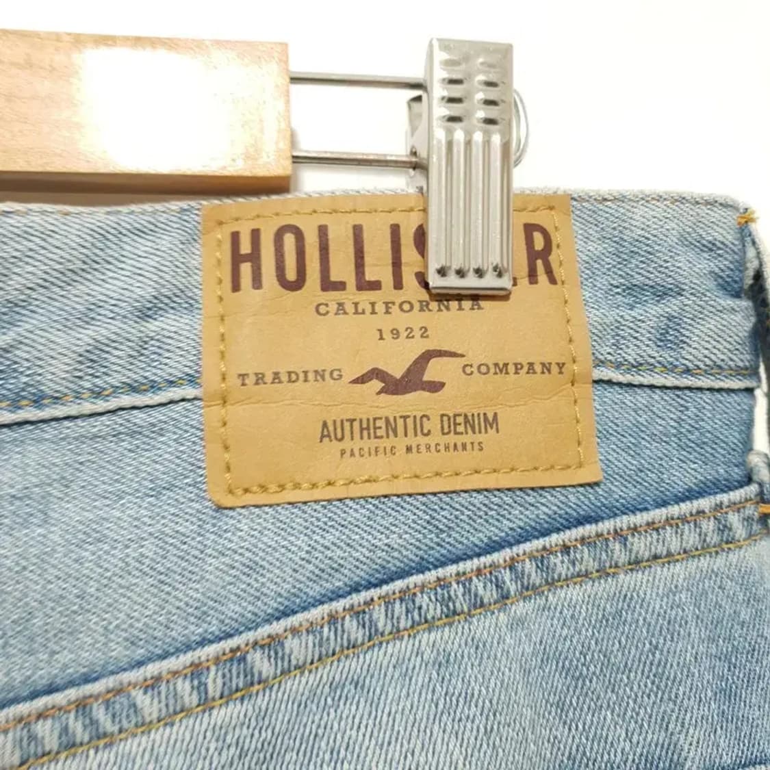 홀리스터 남성 슬림 스트레이트 핏 데님 팬츠 31_S1117 상품이미지6