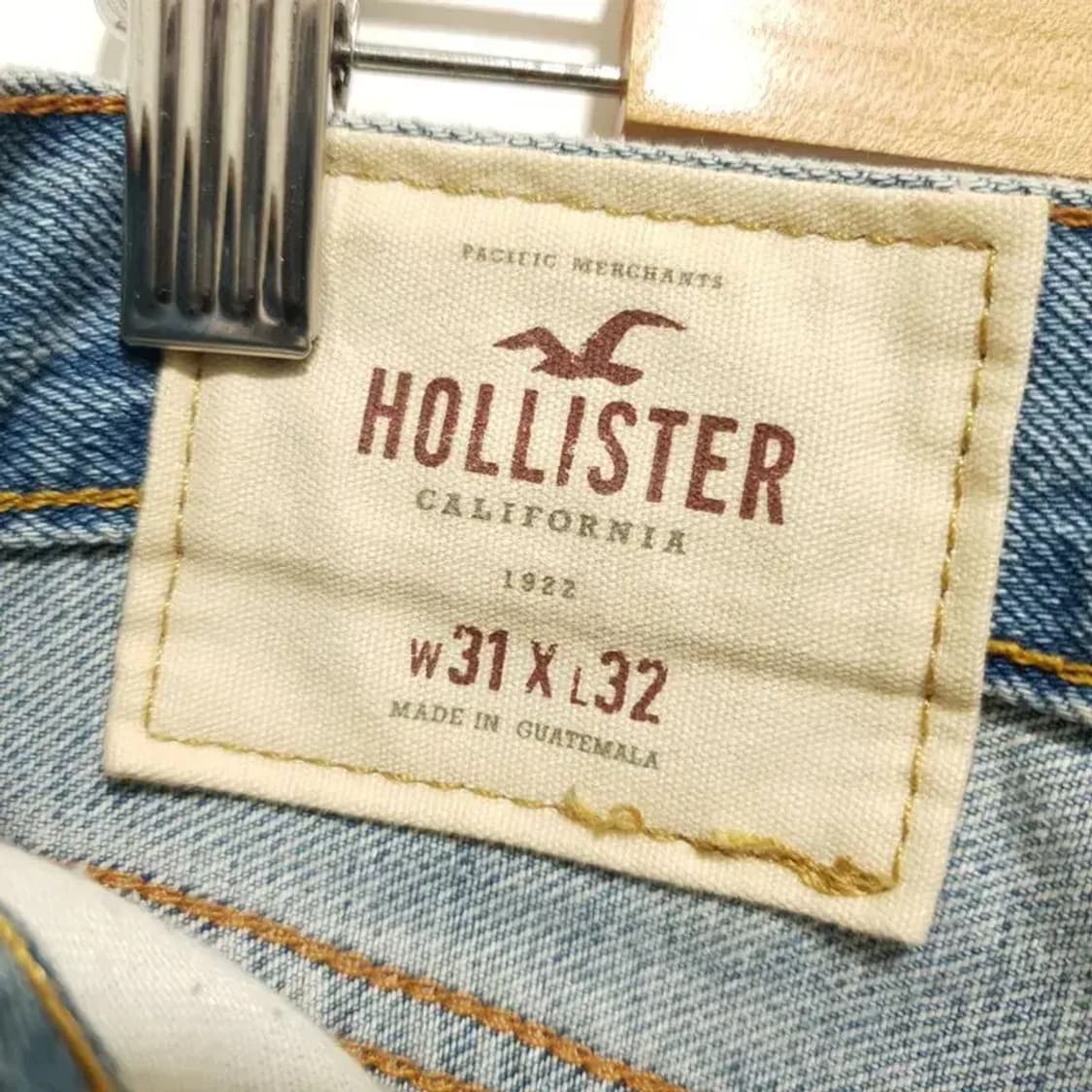 홀리스터 남성 슬림 스트레이트 핏 데님 팬츠 31_S1117 상품이미지8