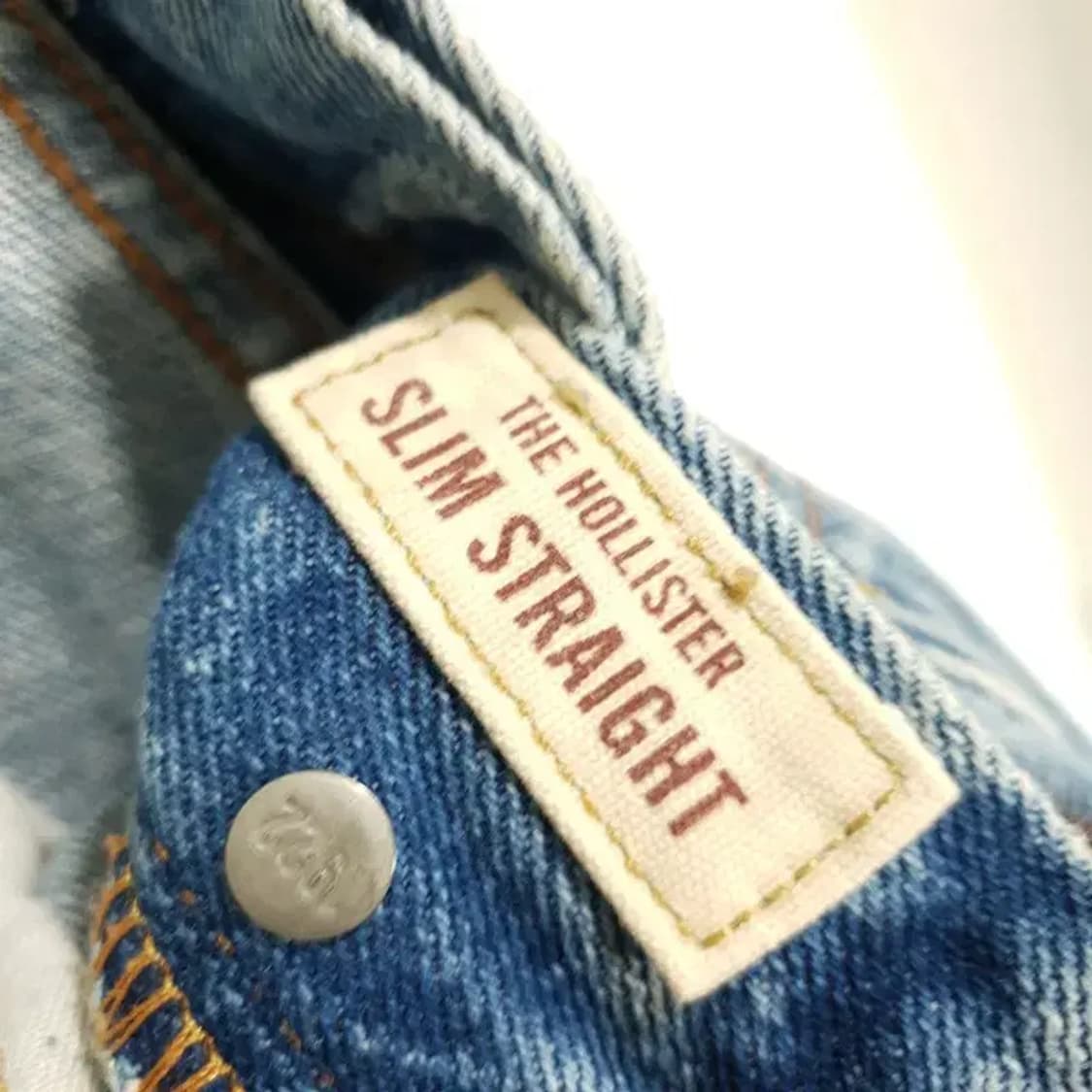 홀리스터 남성 슬림 스트레이트 핏 데님 팬츠 31_S1117 상품이미지9