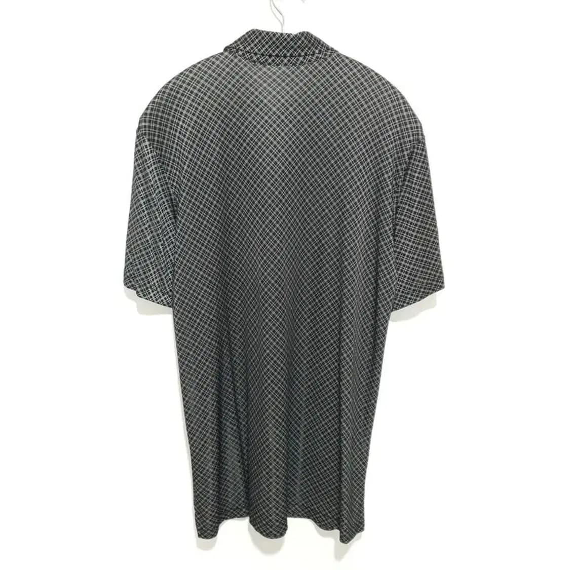 링스 골프 남성 기능성 체크 반팔 카라티 L_S1078 상품이미지6