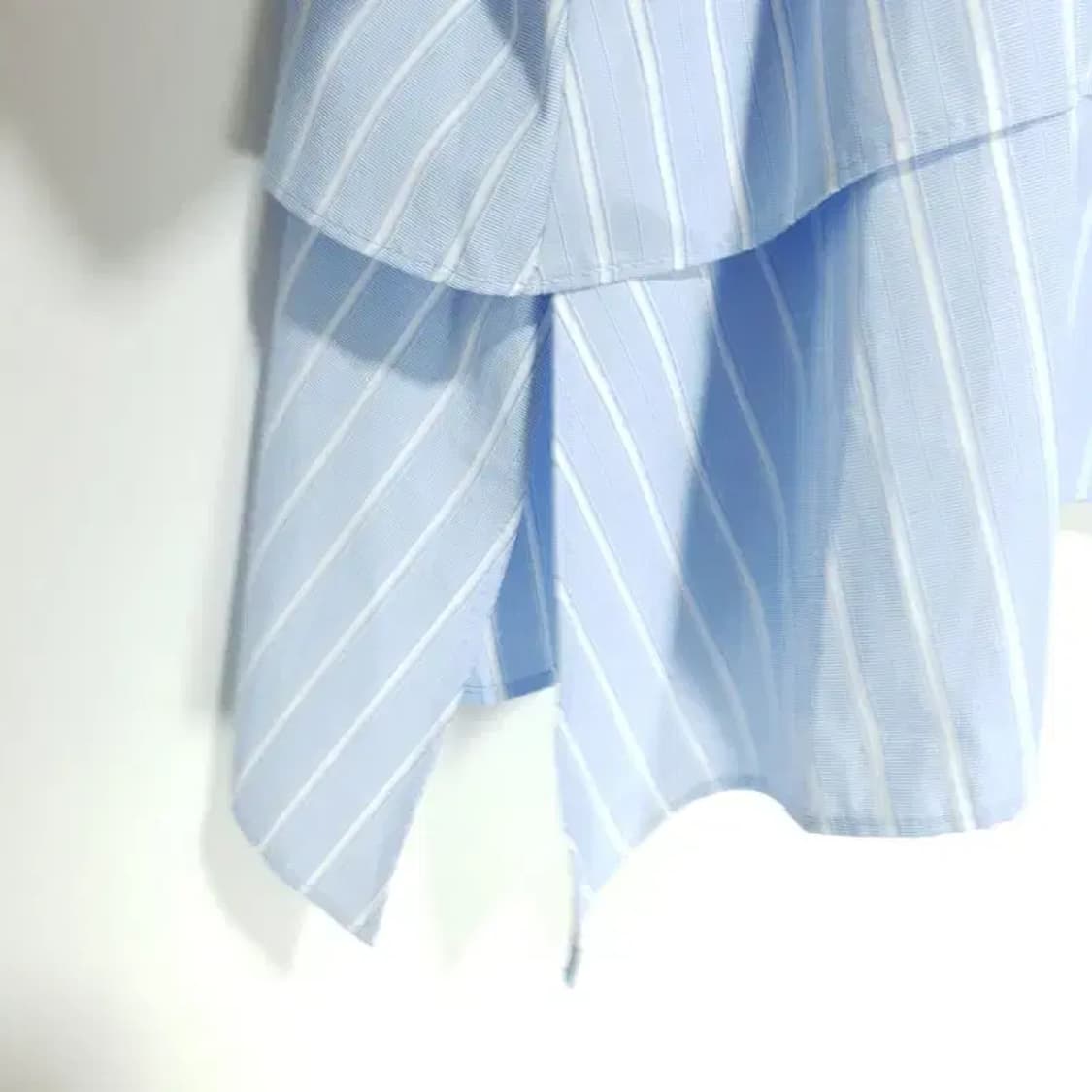 더에보니아이즈 스트라이프 캉캉 블라우스 F_S1087 상품이미지5