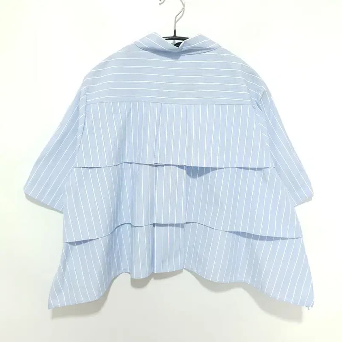 더에보니아이즈 스트라이프 캉캉 블라우스 F_S1087 상품이미지6