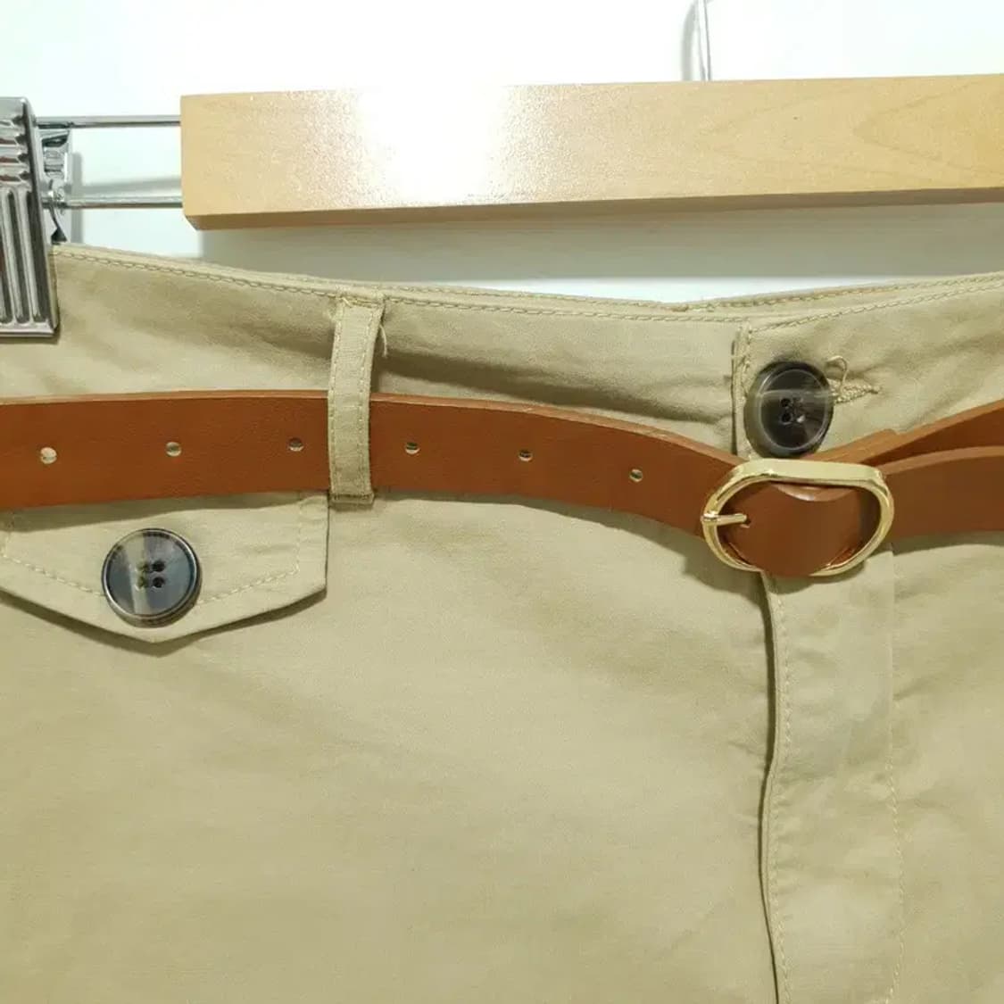 자라 벨티드 반바지 EUR 36_S1106 상품이미지2