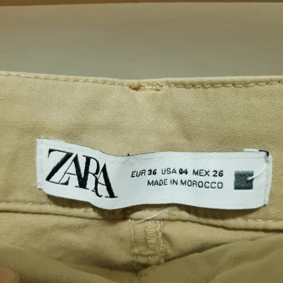 자라 벨티드 반바지 EUR 36_S1106 상품이미지4