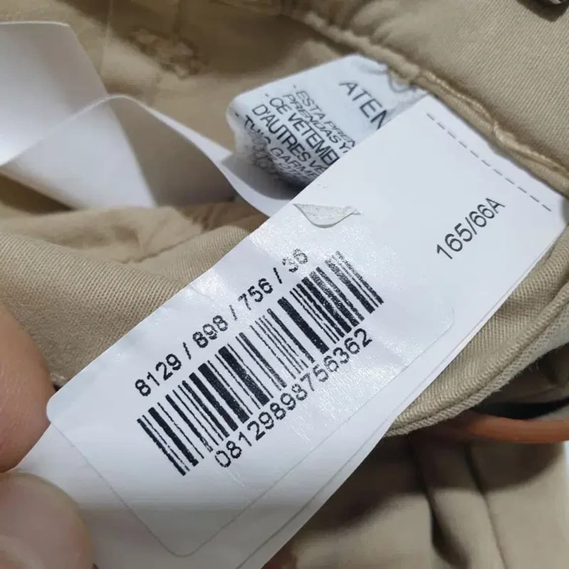 자라 벨티드 반바지 EUR 36_S1106 상품이미지5