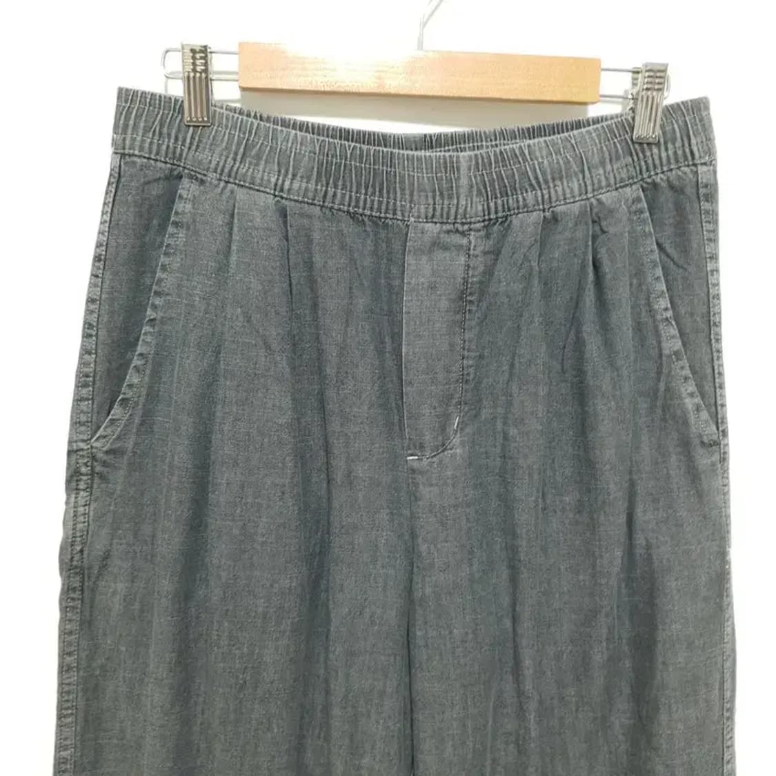 파르티멘토 스톤 워싱 데님 와이드 이지 팬츠 L_S1116 상품이미지2