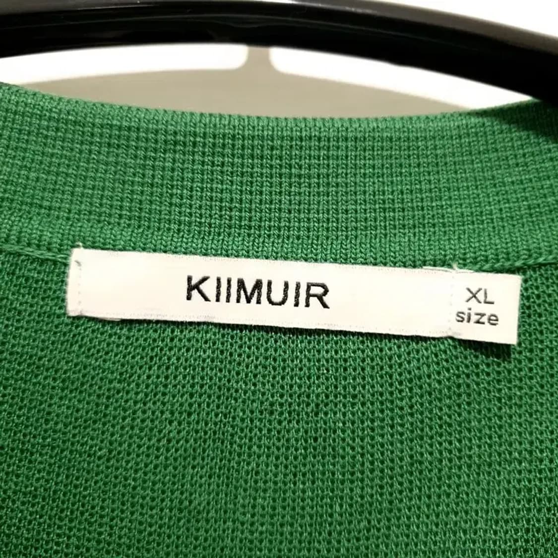 키뮤어 남성 쿨 린넨라이크 오픈 카라 반팔 니트 XL_S1119 상품이미지6