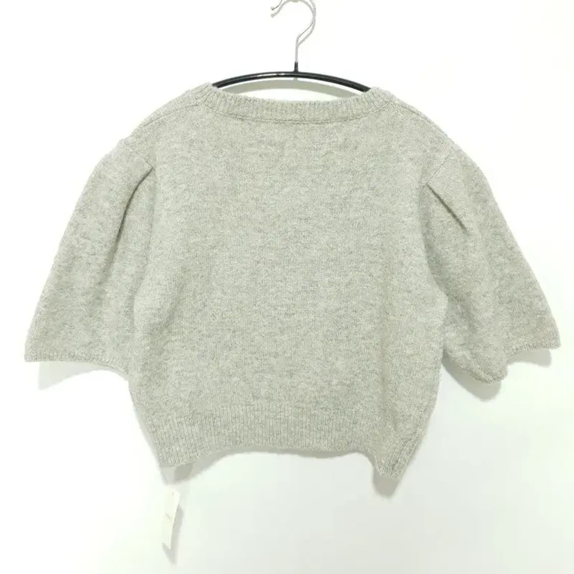 크롭 반팔 니트 F_S1126 상품이미지6